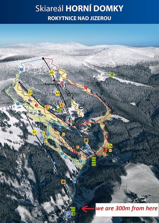 Apartmany Ski Lift Rokytnice nad Jizerou Dış mekan fotoğraf