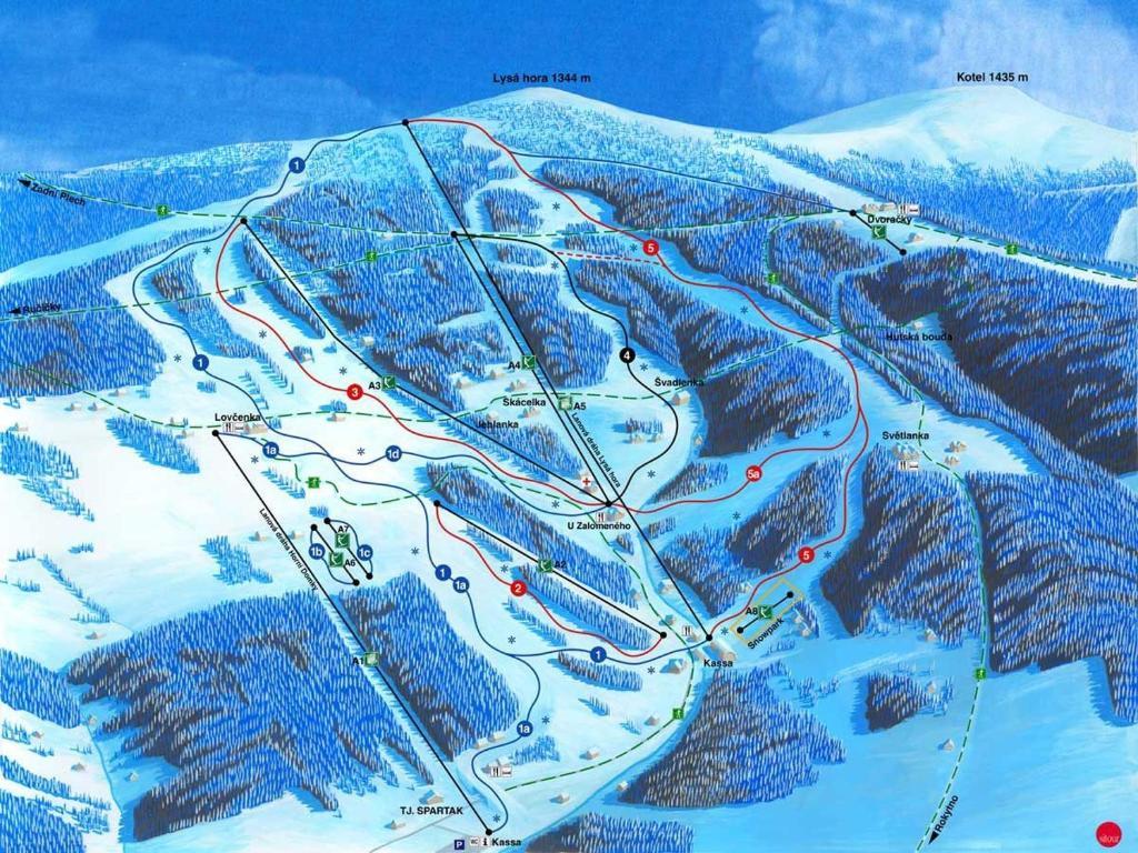 Apartmany Ski Lift Rokytnice nad Jizerou Dış mekan fotoğraf